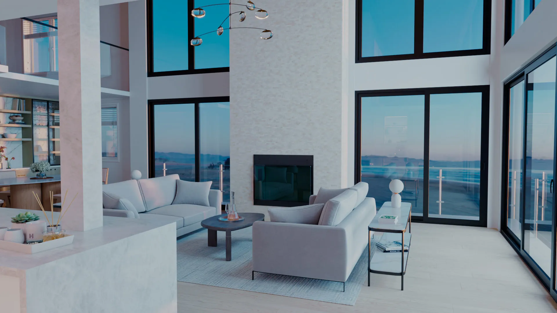 Northstar Residence. A private California house rendered room by room, for the studio that designed it.